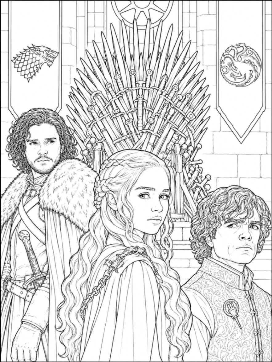 Fantasy Throne Room