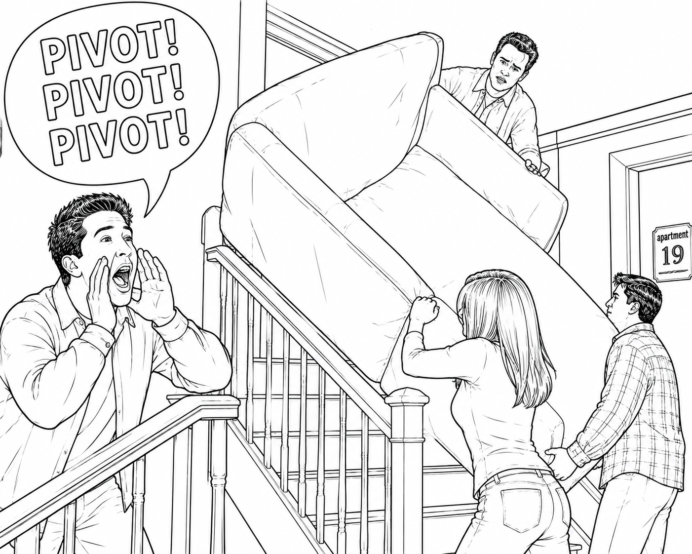 Friends — Pivot!