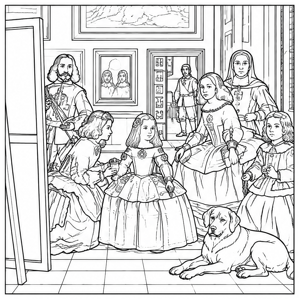 Las Meninas (after Velázquez)