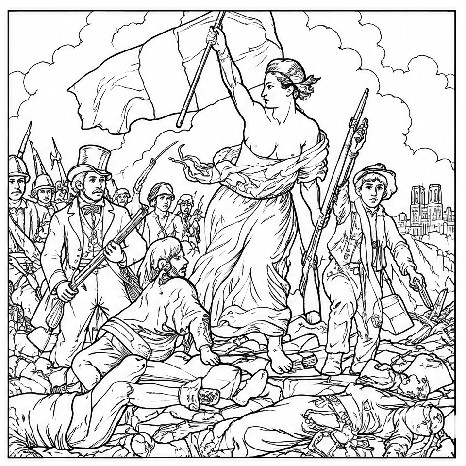 Liberty Leading the People (after Delacroix)