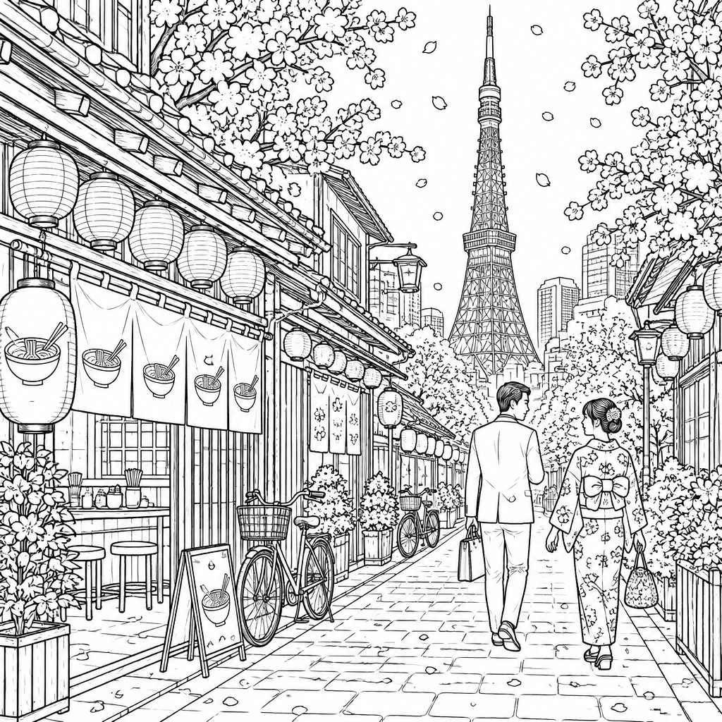 Tokyo Tower Crossing