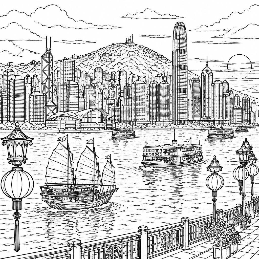 Hong Kong Harbor