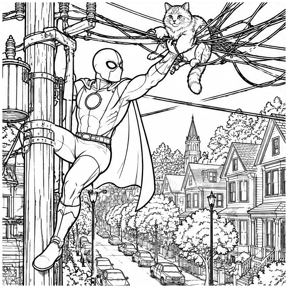 Cat in the Wires
