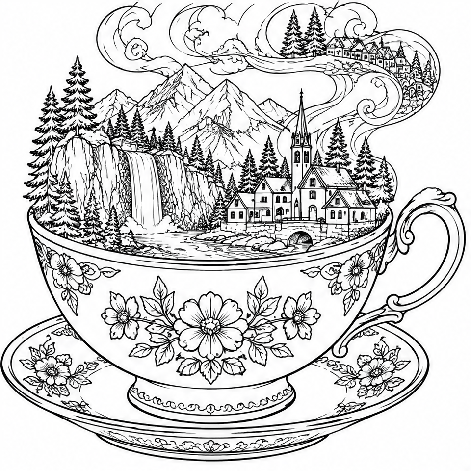 Alpine Teacup