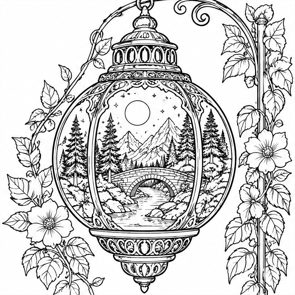 Moonlit Lantern