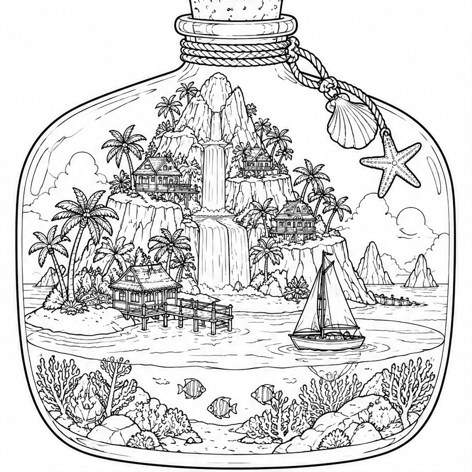 Island in a Bottle