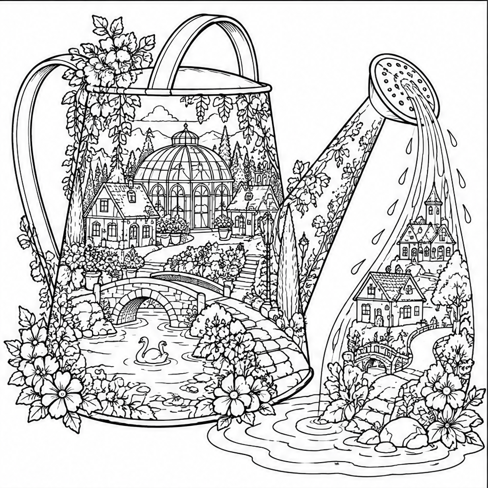 Greenhouse Watering Can