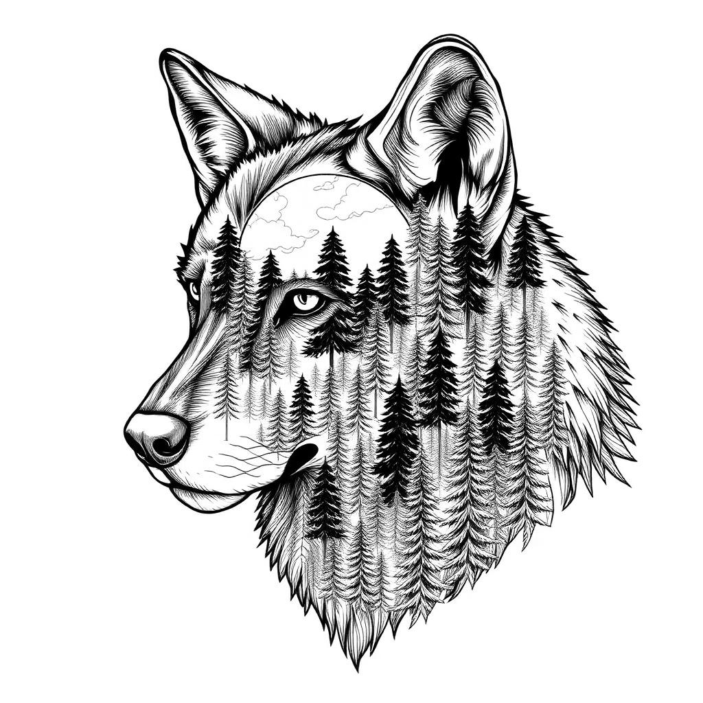 Stag of the Pines