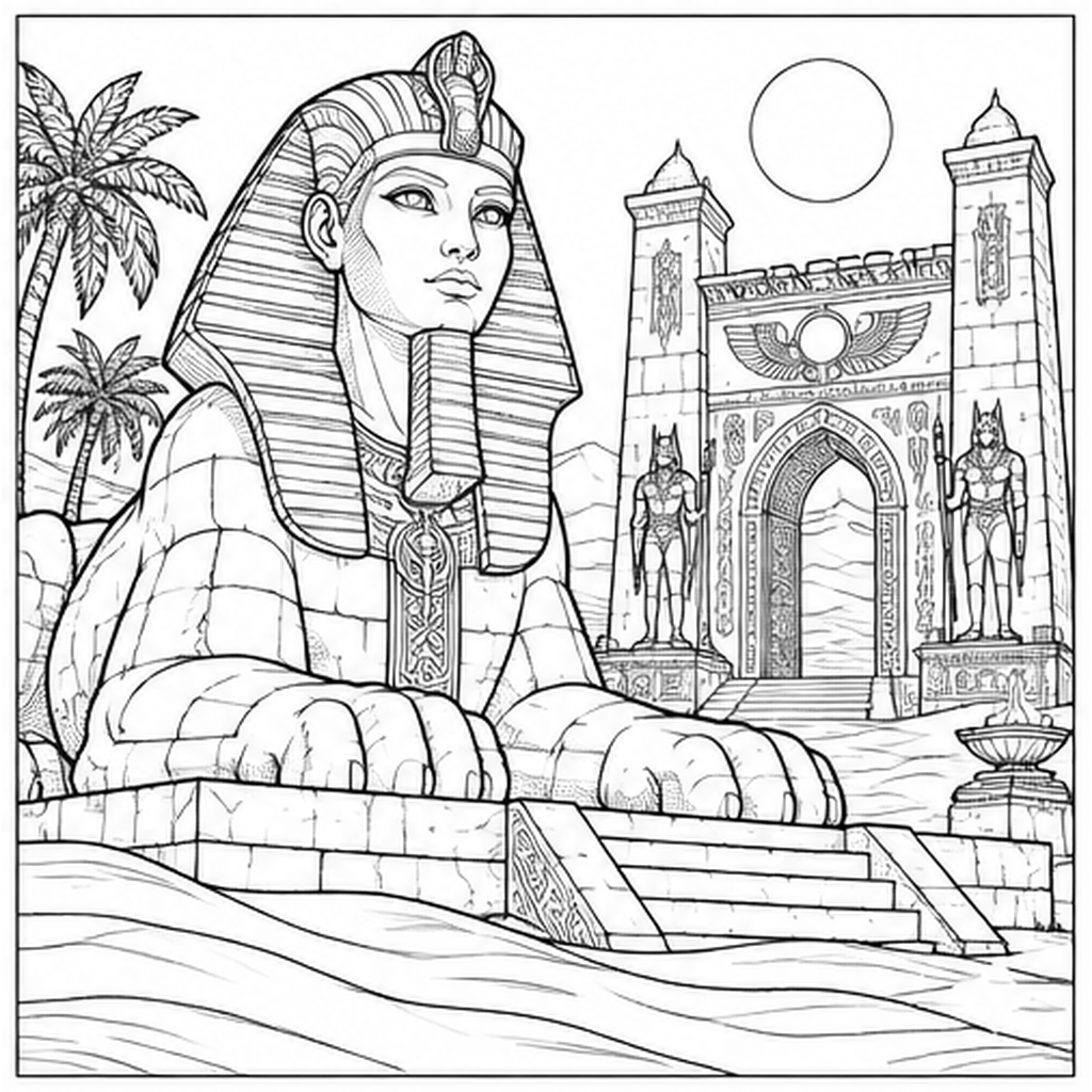 Sphinx of the Desert Gate