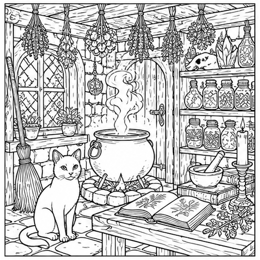 Witch's Herbal Cottage