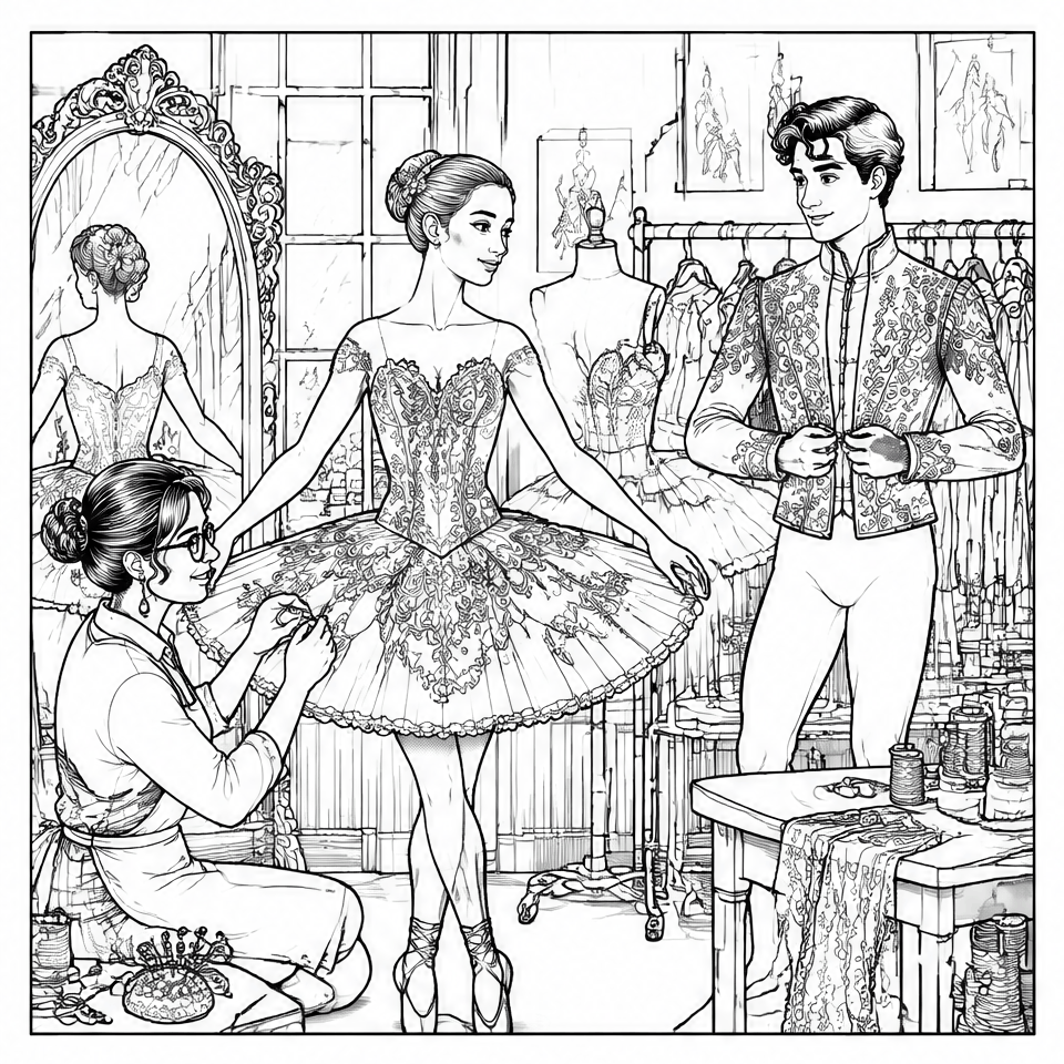 Ballet Costume Fitting