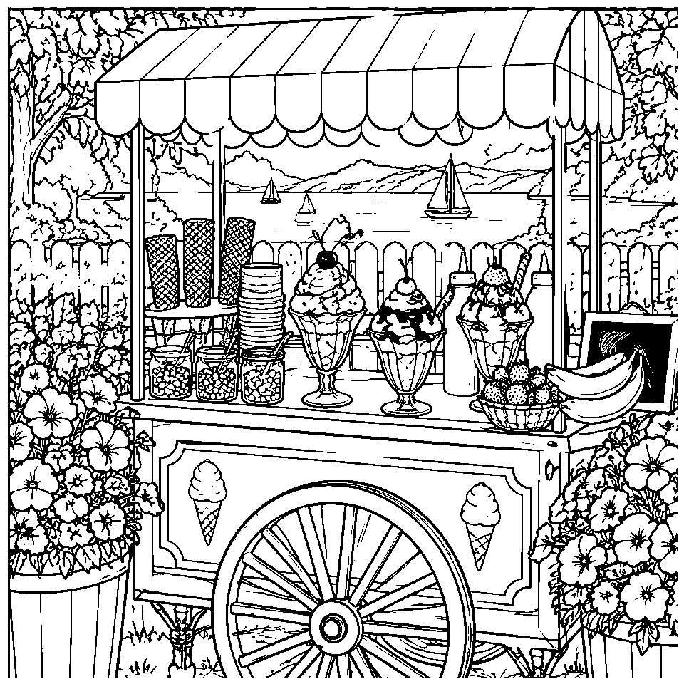 Ice Cream Cart