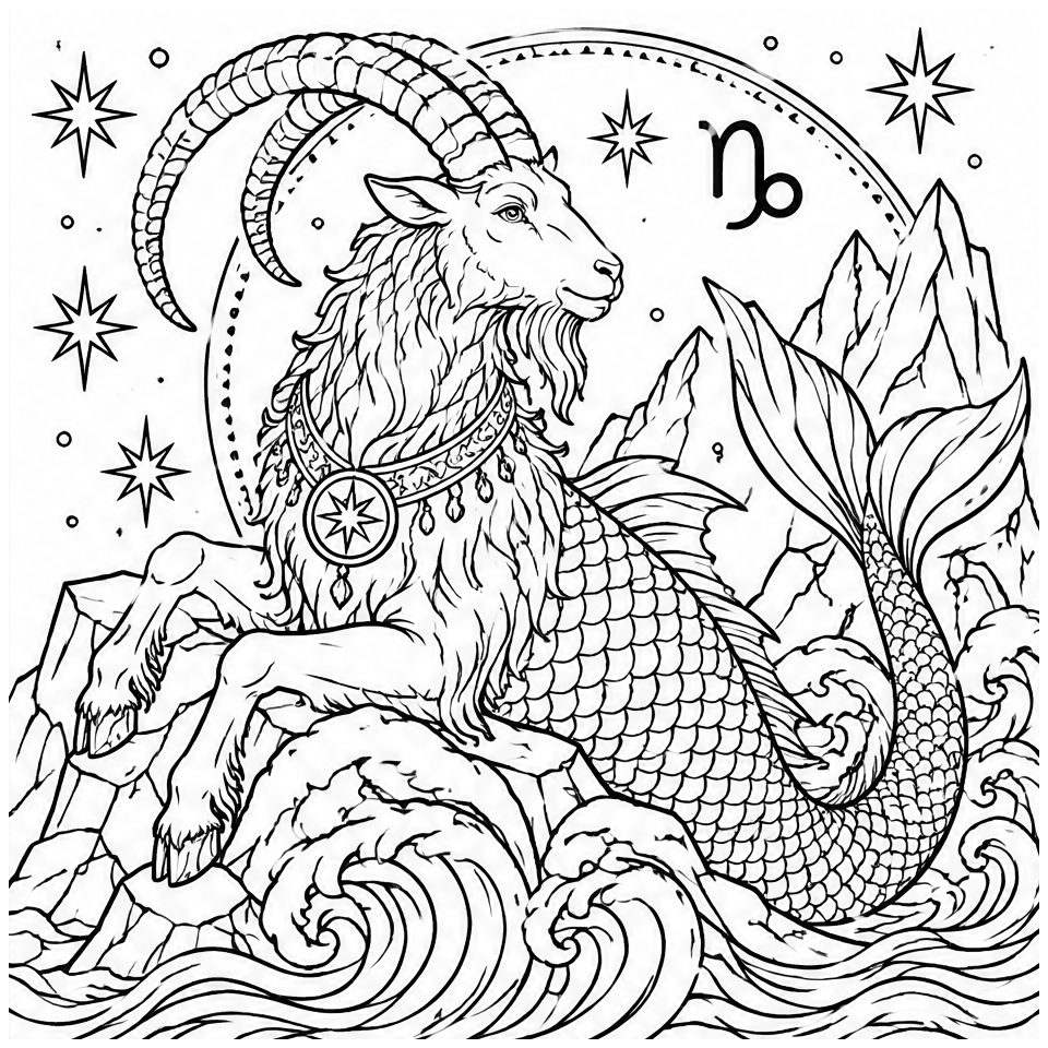Capricorn Sea Goat