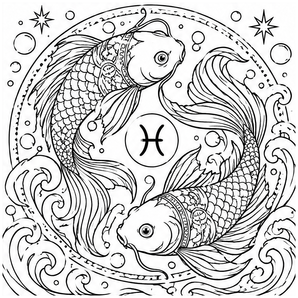 Pisces Fish Pair