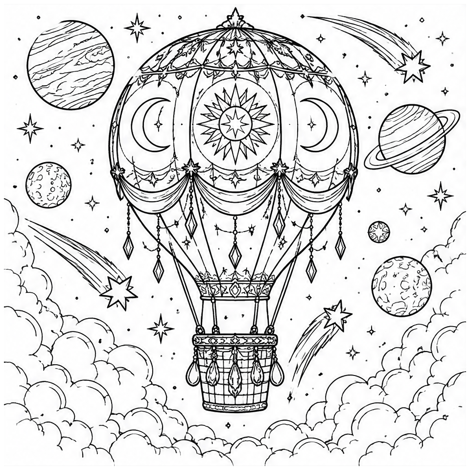 Starlit Balloon