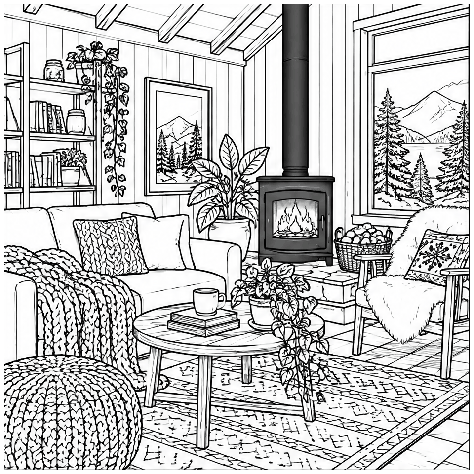 Scandi Wood Stove