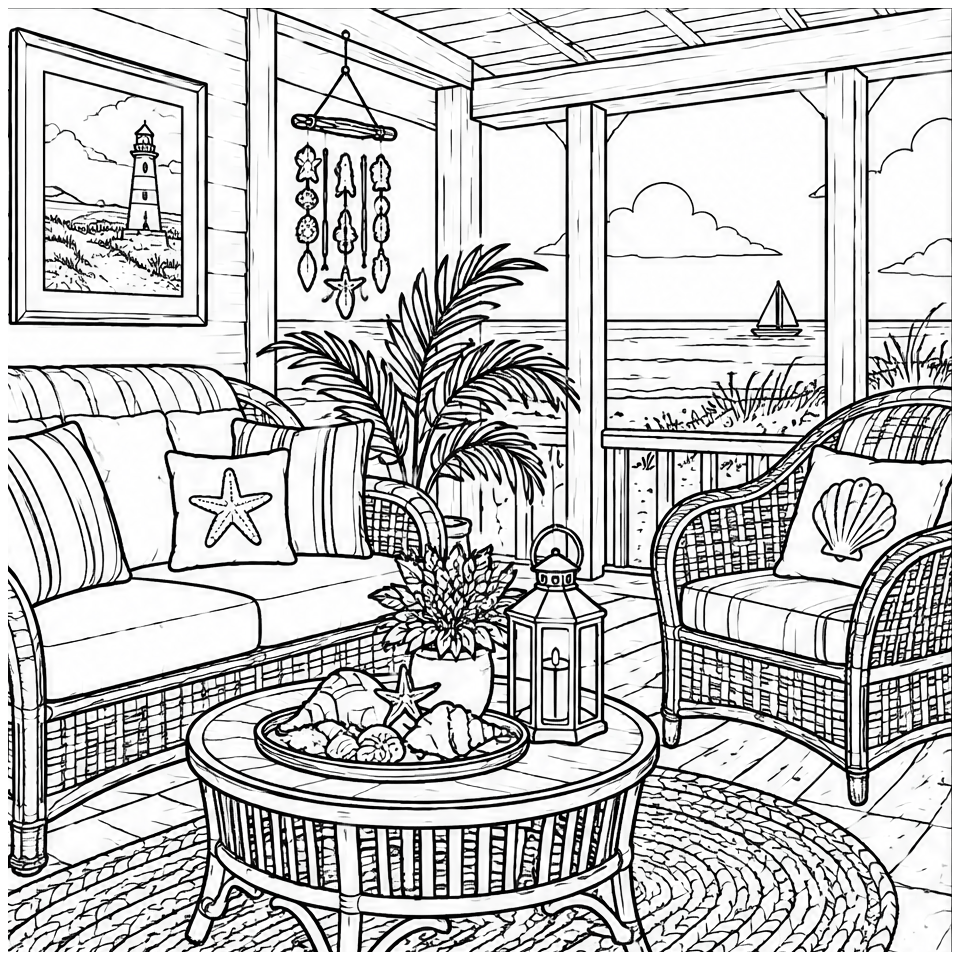 Beach House Porch