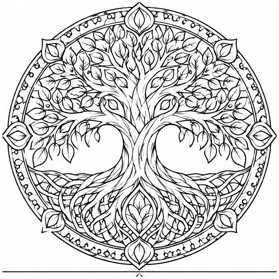 Tree of Life Mandala