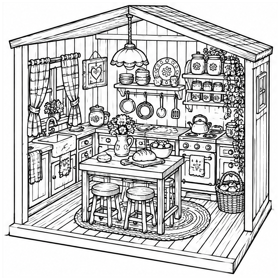 Dollhouse Kitchen
