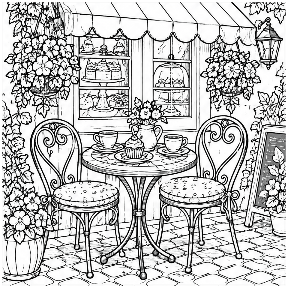 Tiny Cafe Terrace