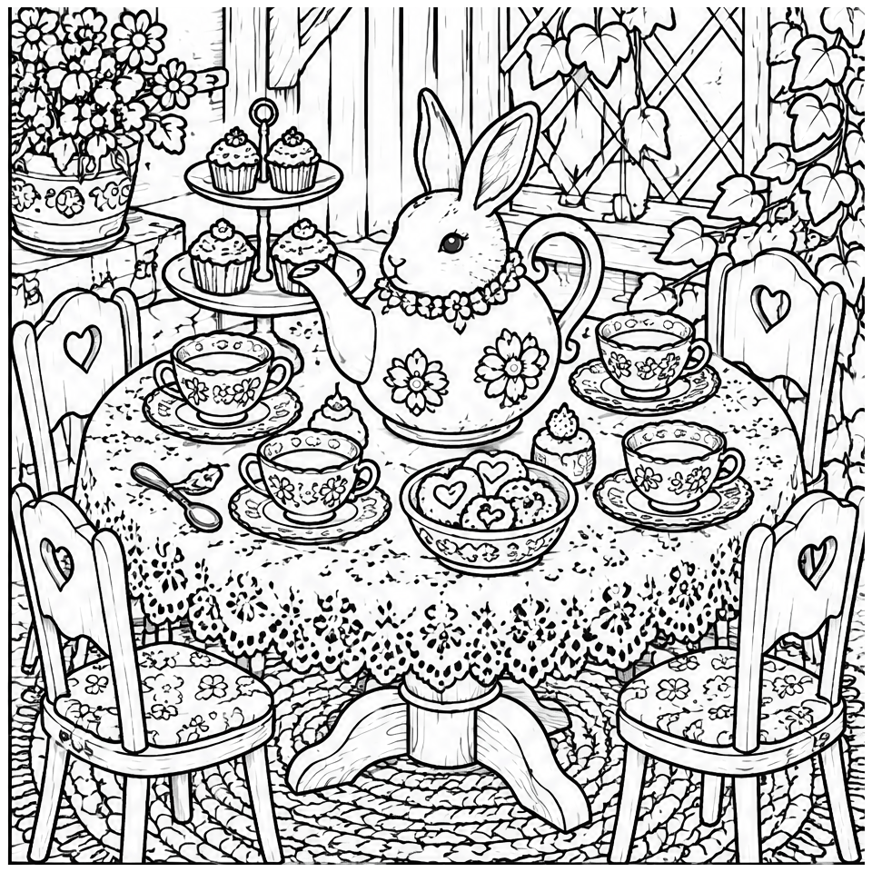 Bunny Tea Party