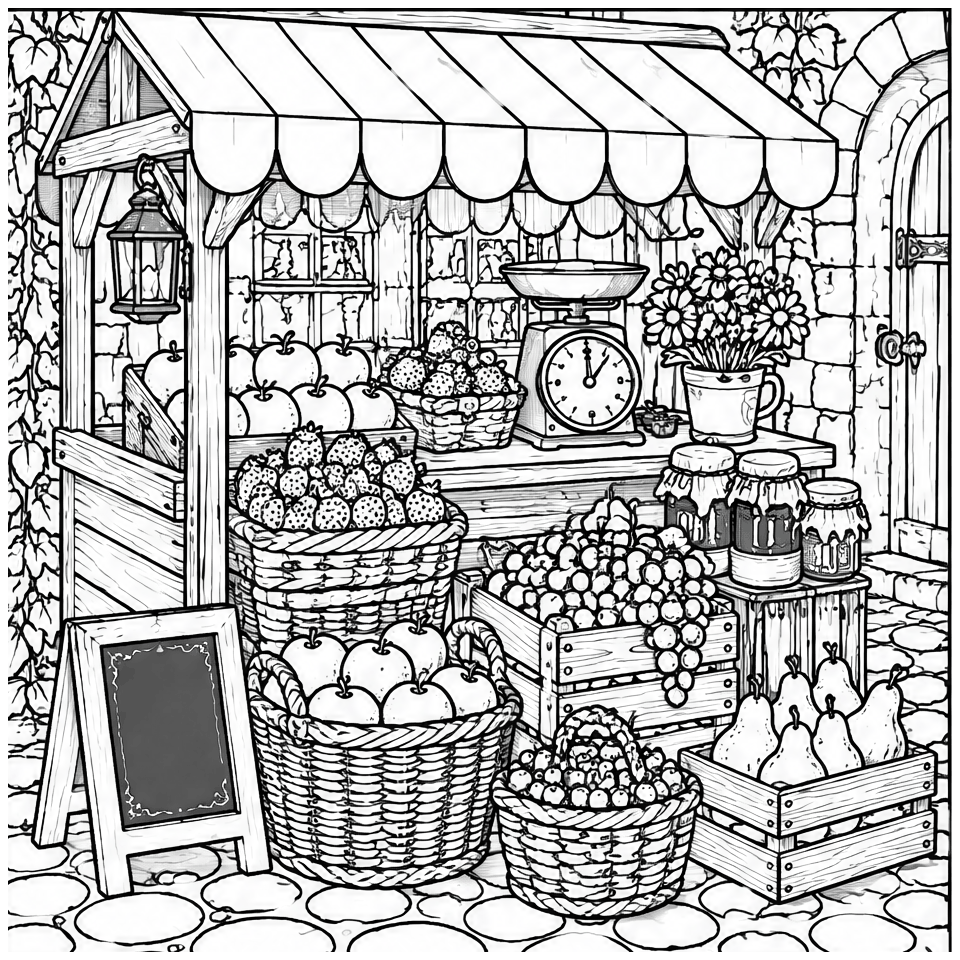 Market Fruit Stall