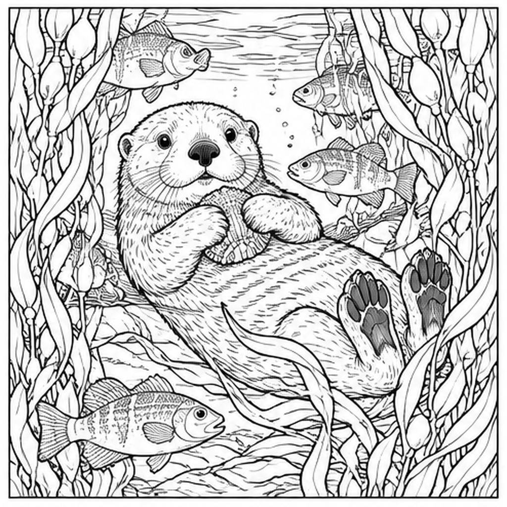 Sea Otter Kelp Forest