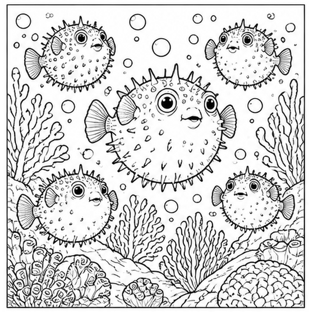Puffer Fish Parade