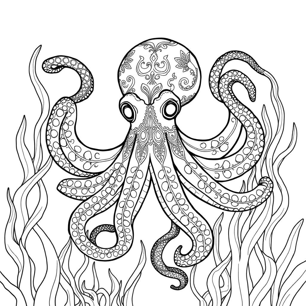 Patterned Octopus