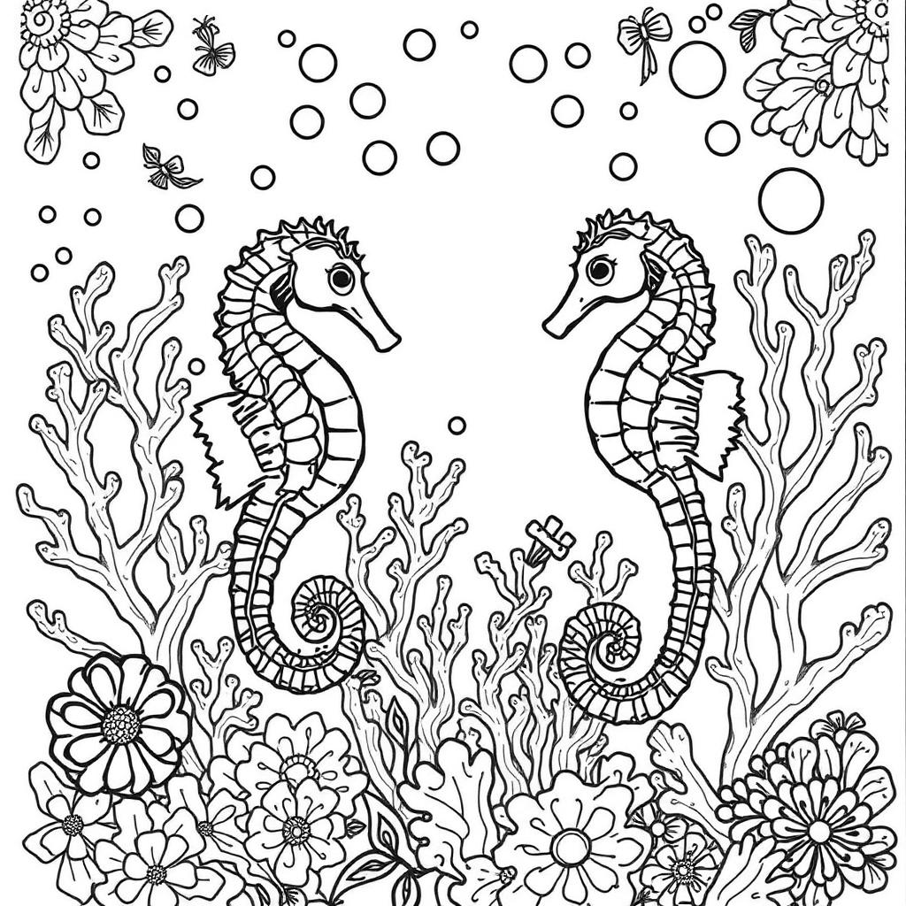 Seahorse Pair