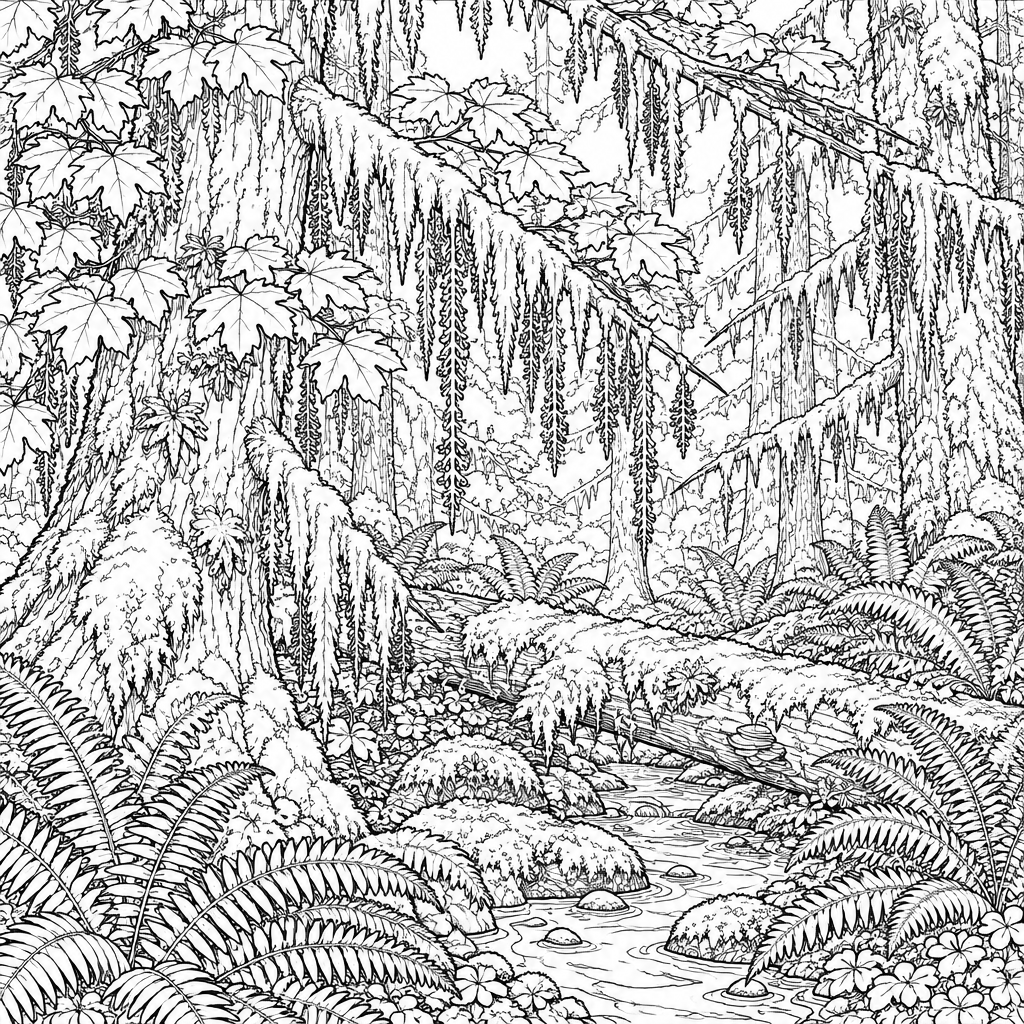Olympic Hoh Rainforest