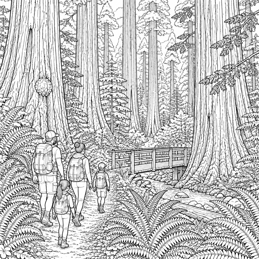 Redwood Coast Redwoods
