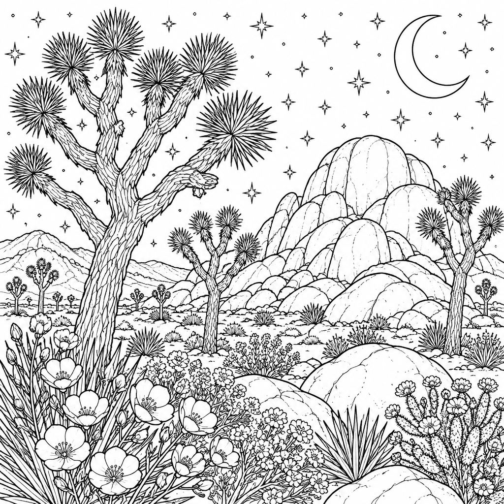 Joshua Tree Night Sky