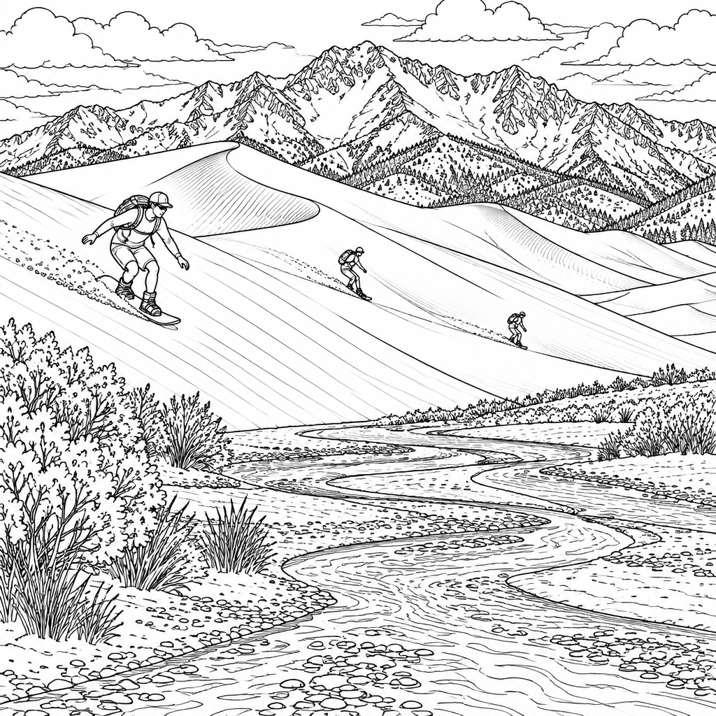 Great Sand Dunes and Medano Creek