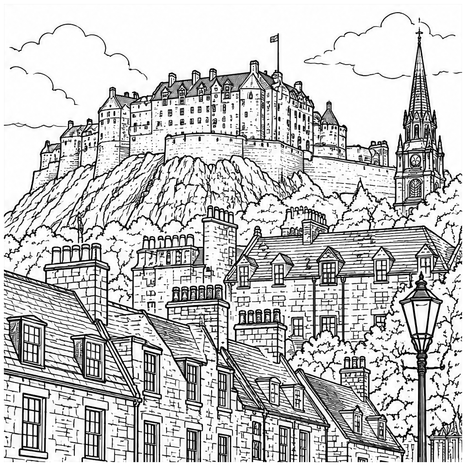 Edinburgh Castle Rock