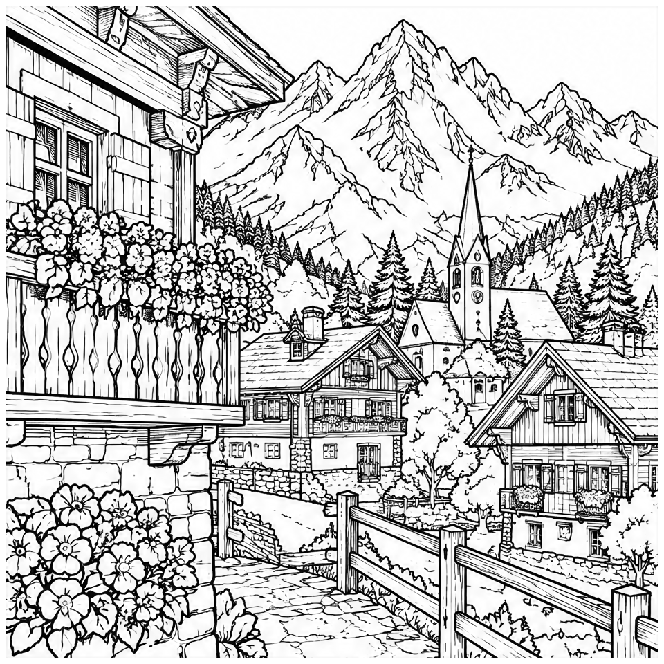 Alpine Chalet Village