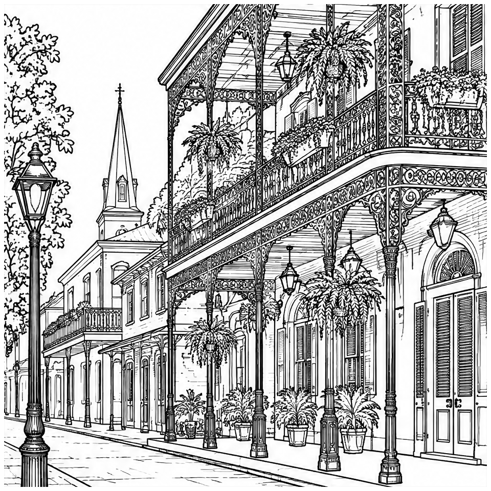 New Orleans Balconies