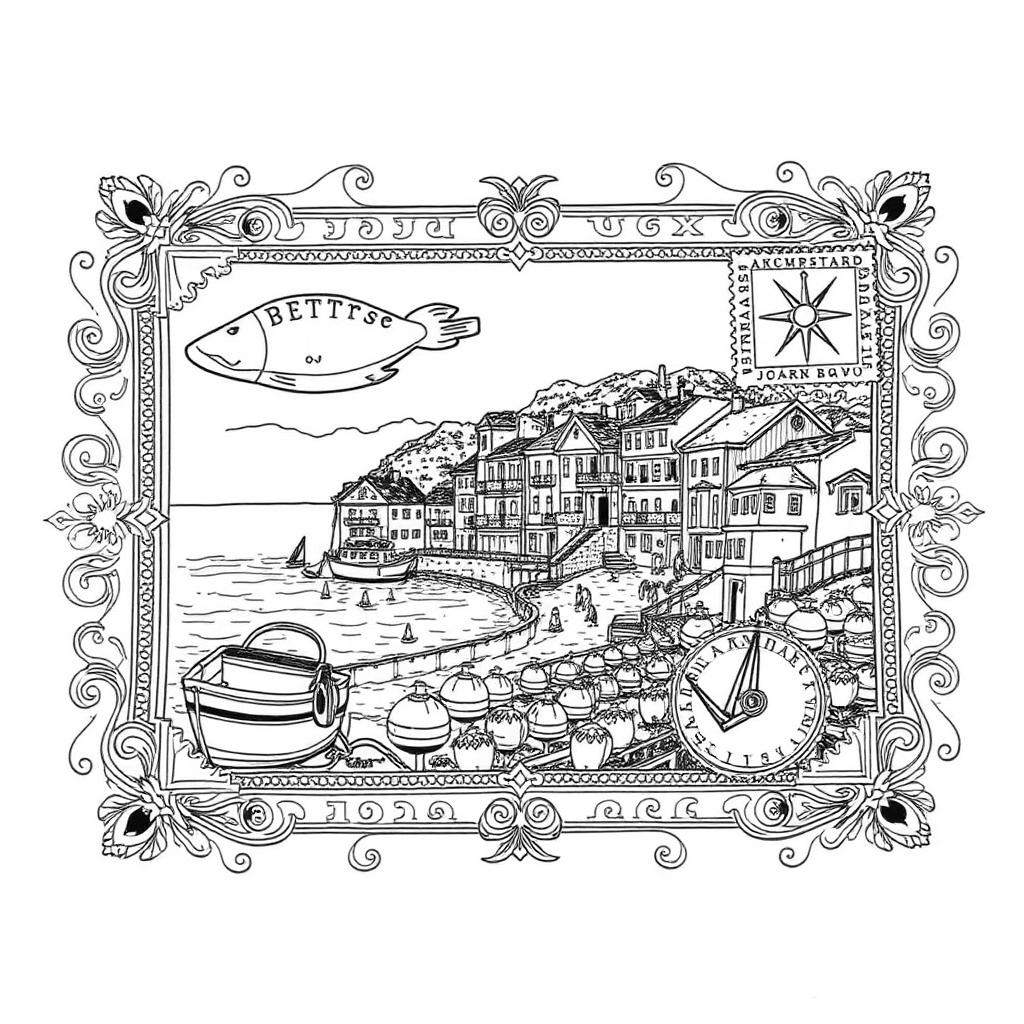 Seaside Postcard