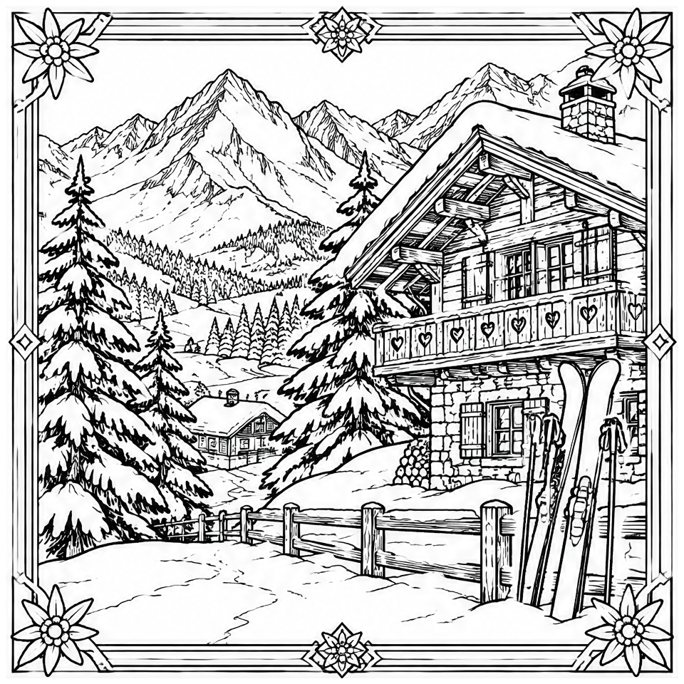 Alpine Ski Chalet