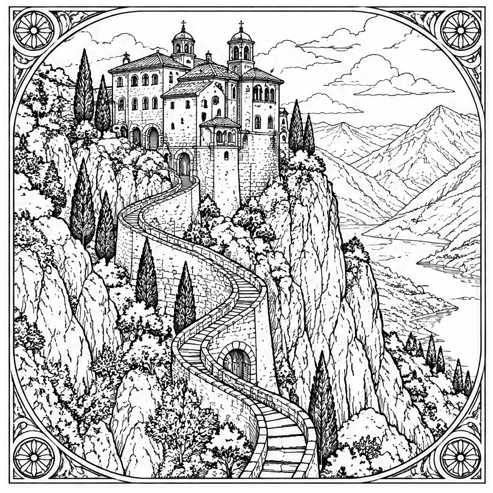 Cliffside Monastery