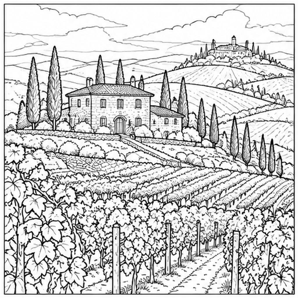 Tuscan Hillside