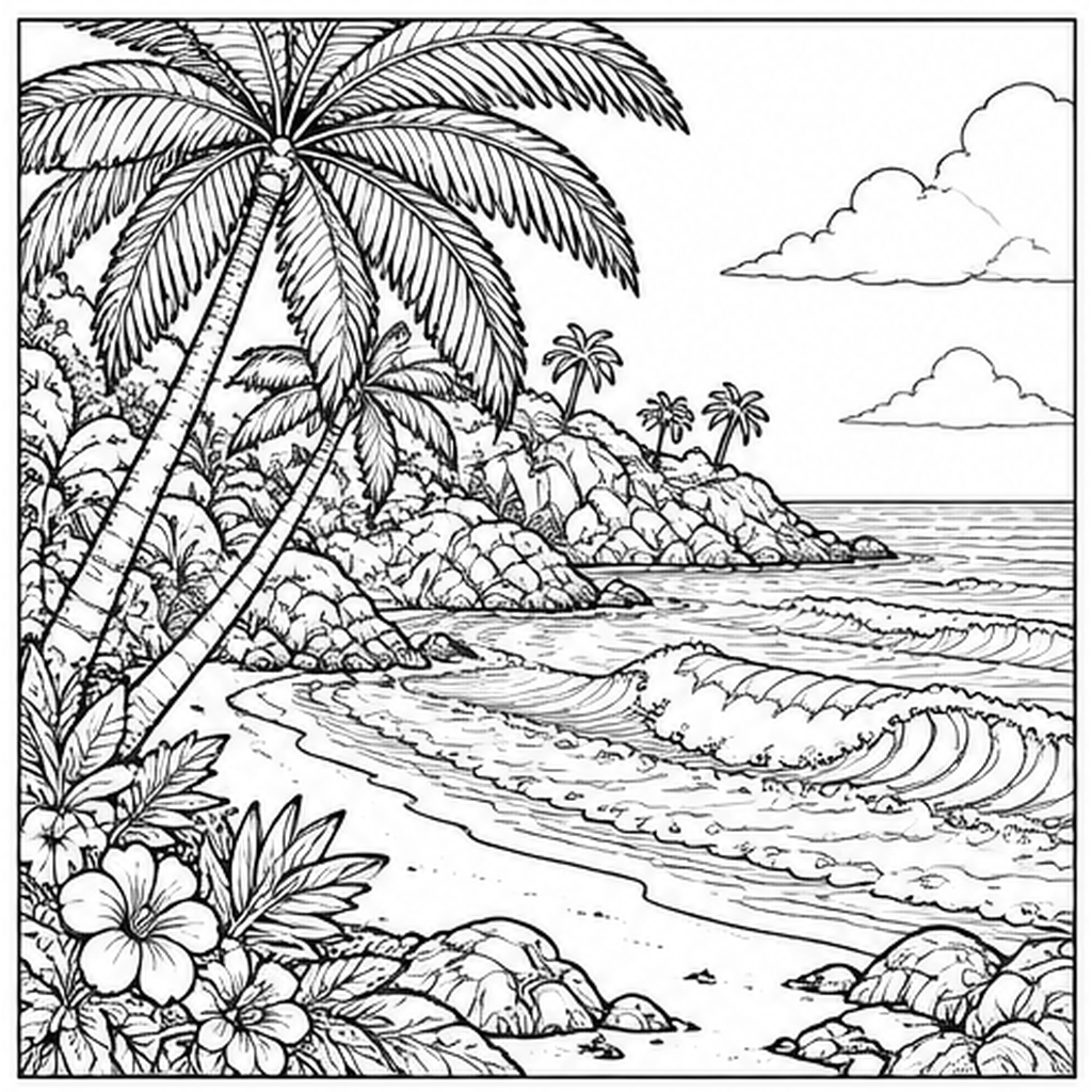 Tropical Beach Cove