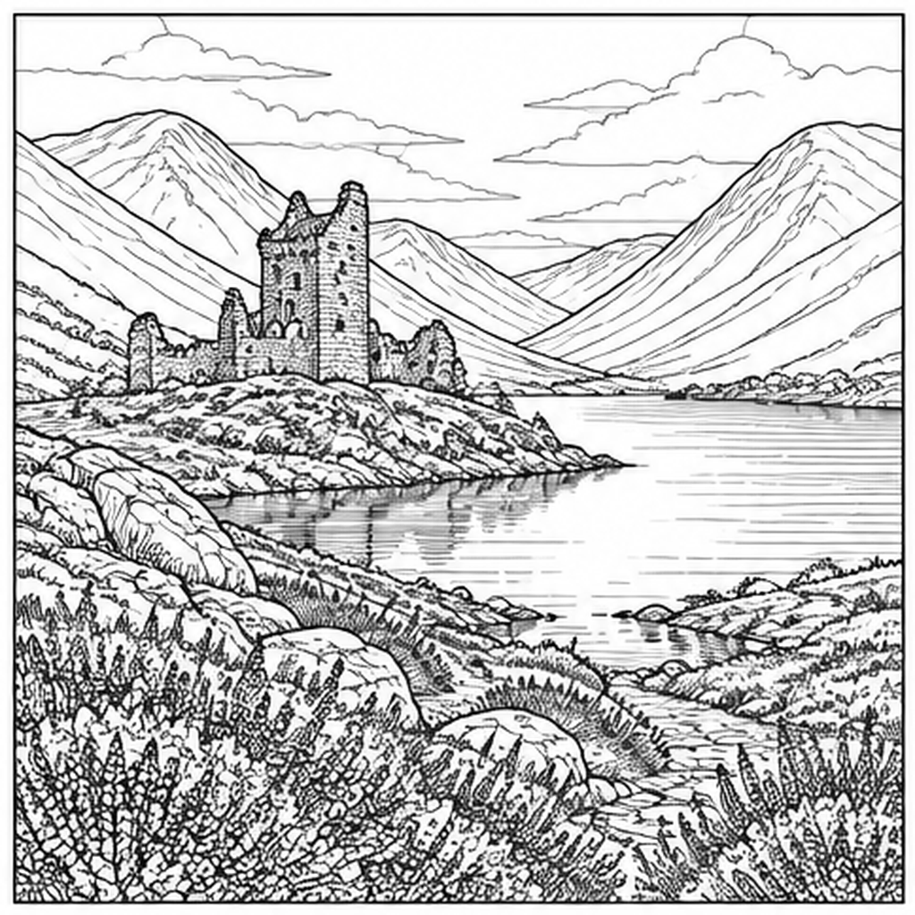 Scottish Highland Glen
