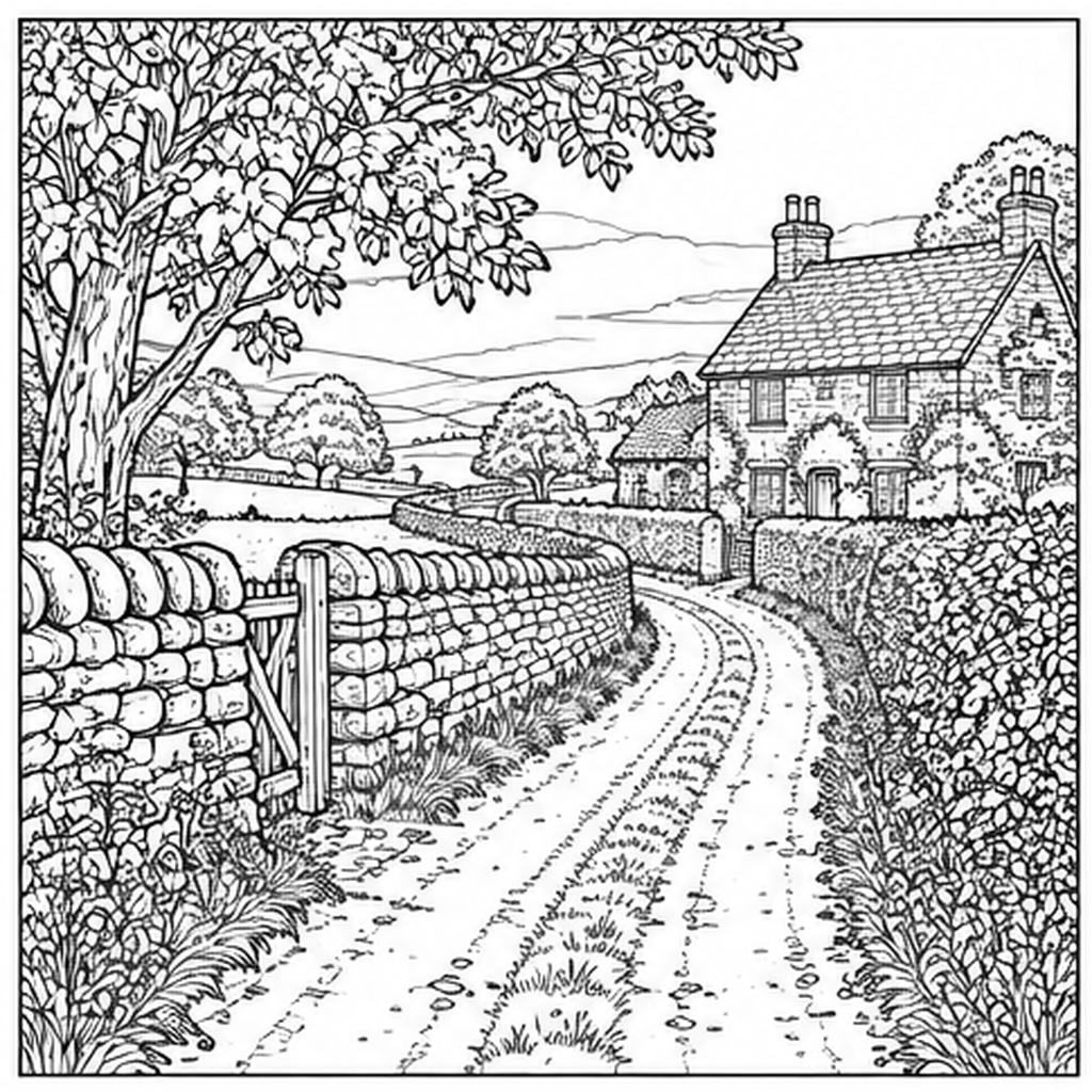 English Country Lane