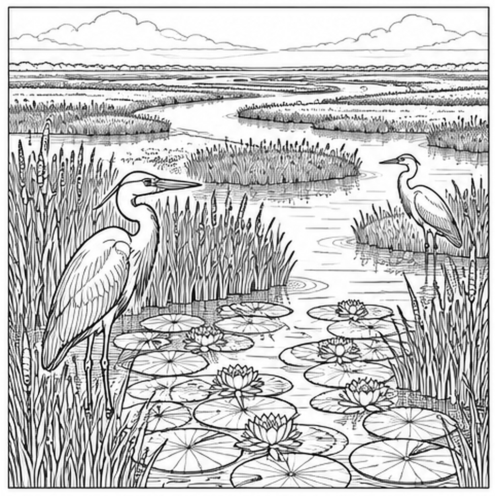 River Delta Wetlands