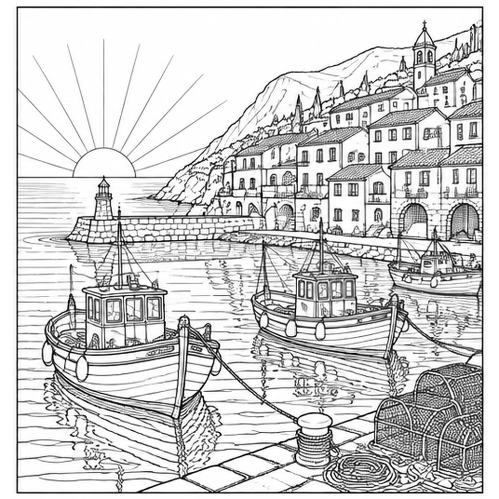 Coastal Harbor Town