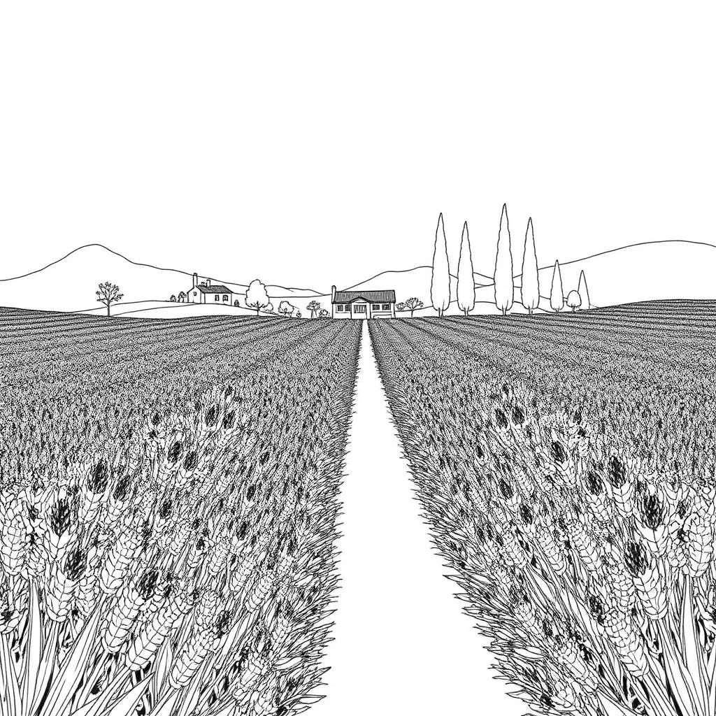 Lavender Rows
