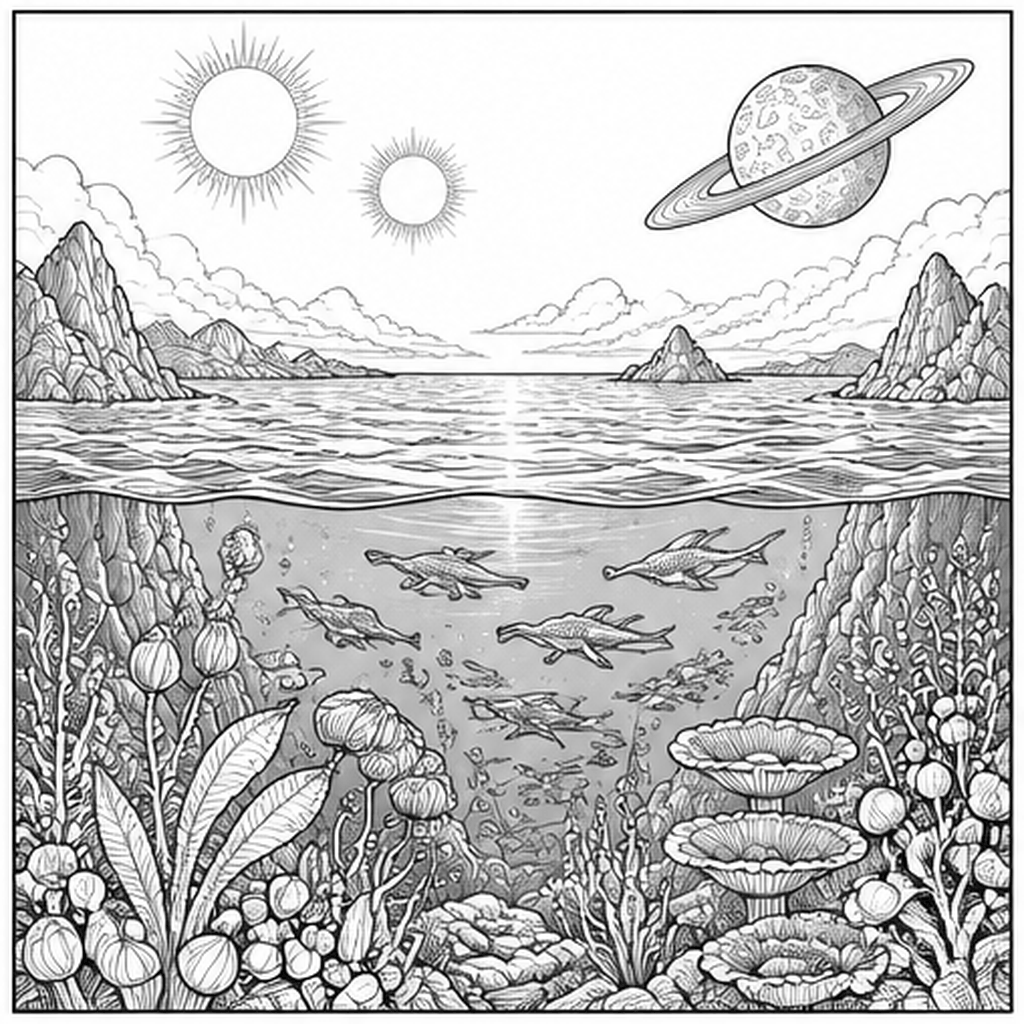 Exoplanet Ocean World