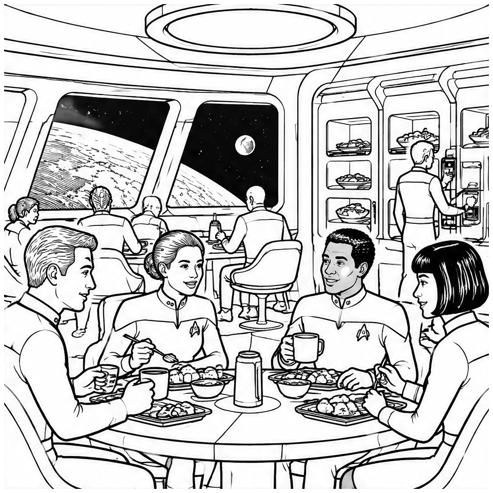 Mess Hall Dinner