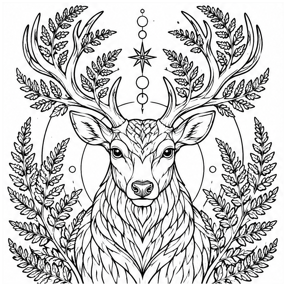 Fern Antler Stag